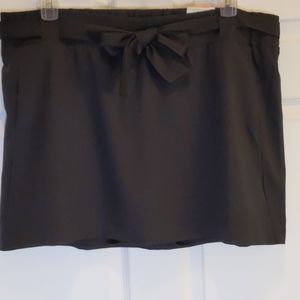 Black Skort, St. John's Bay, Skirt Shorts, Sz PXL